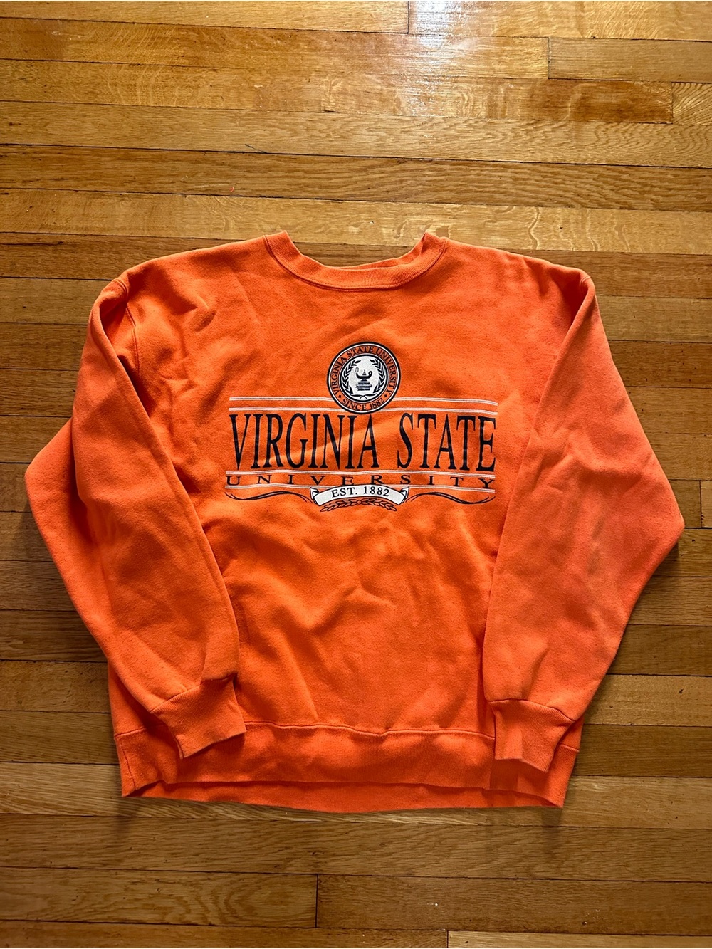 Vintage Jansport Men’s Virginia State University Orange VTG Sweatshirt XL